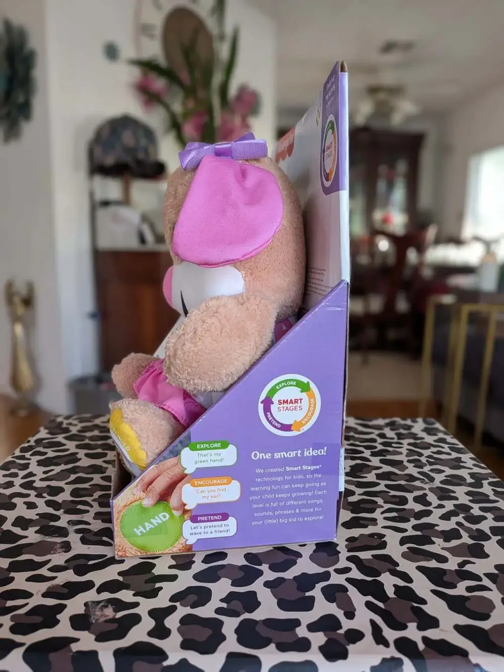 Fisher-Price Laugh & Learn Smart Stages Sis Plush Puppy Toy